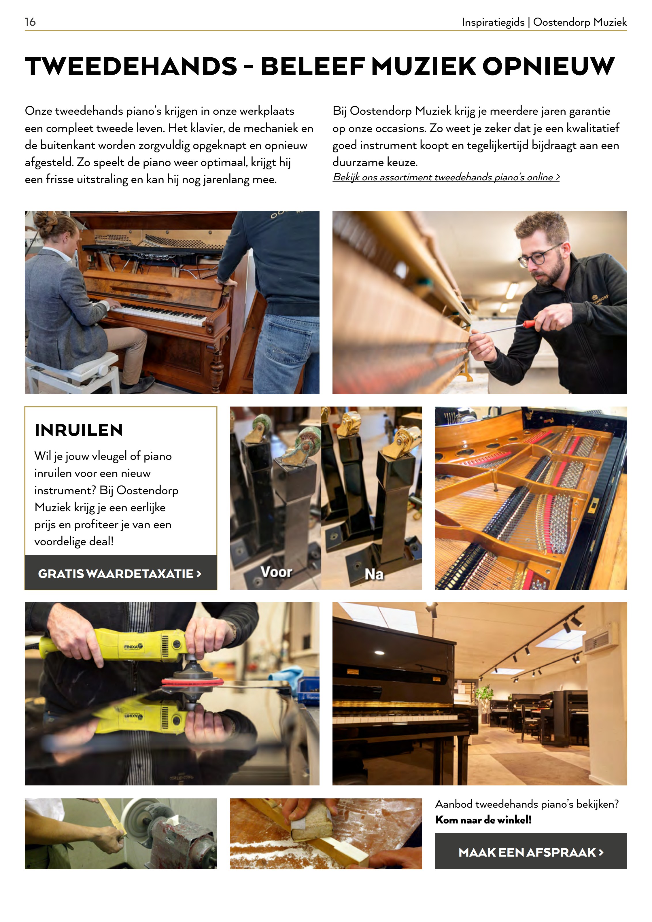 Voorbeeldpagina uit de gids: Tweedehands